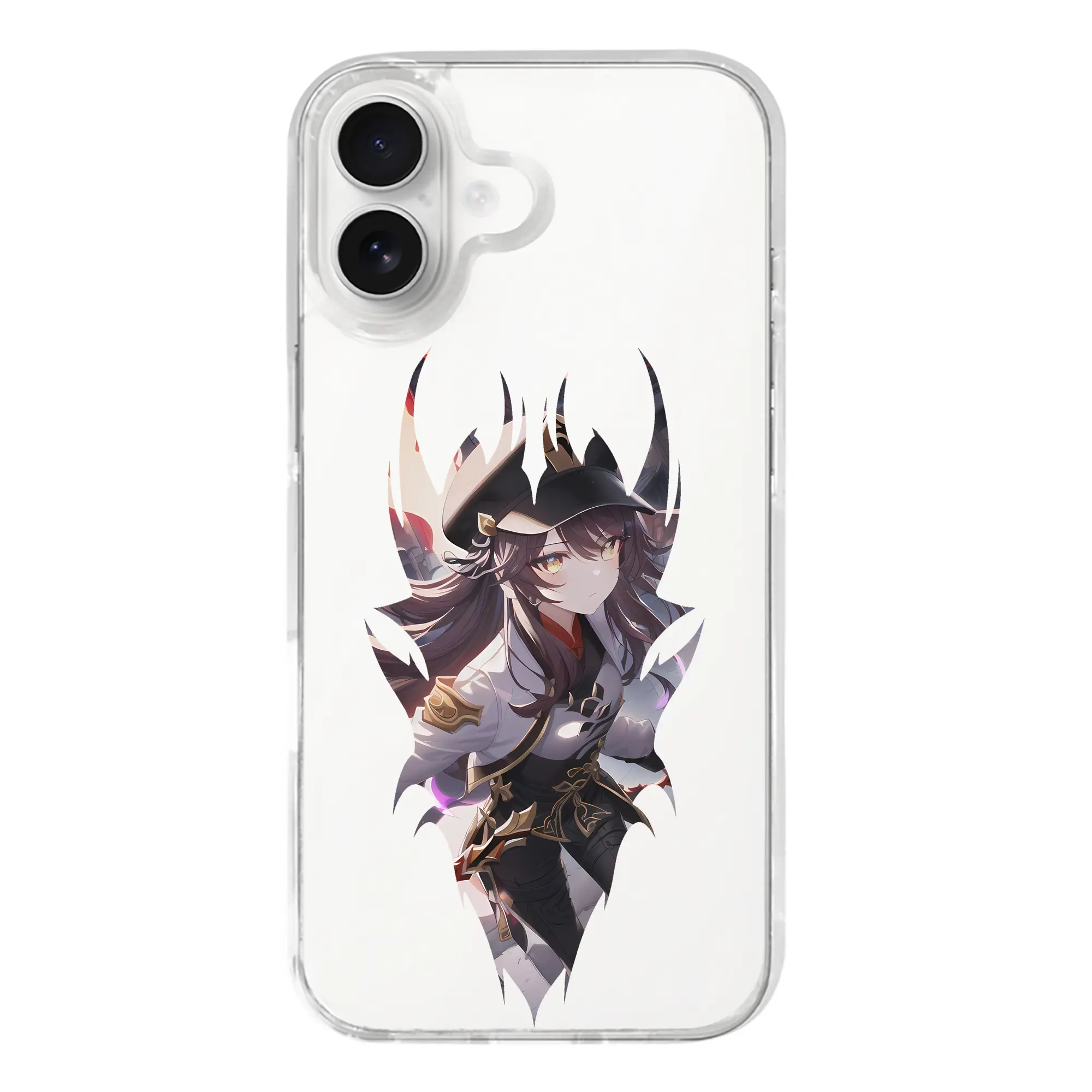 原 神 グッズ フータオ - iPhone 17シリーズ 透明スマホケース – 薄型・耐衝撃・精密フィット保護カバー